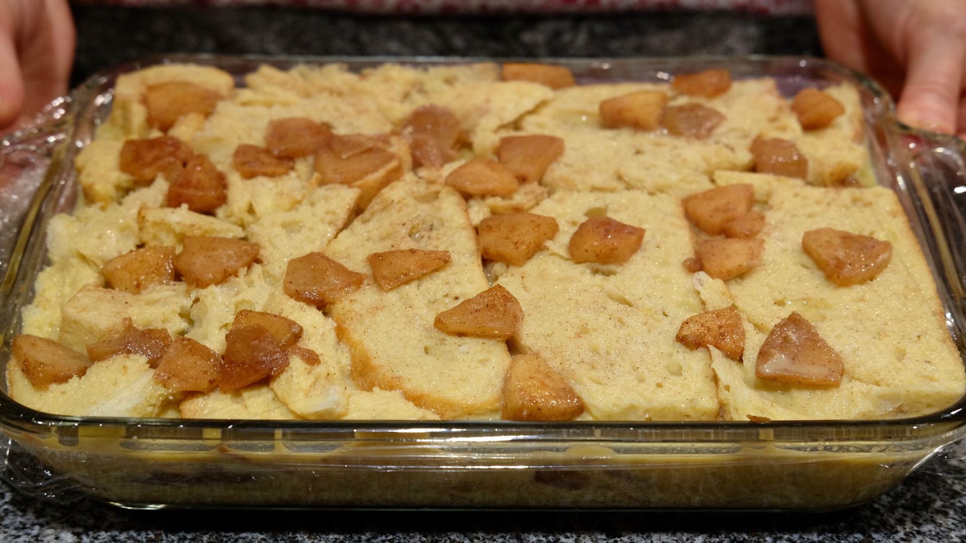 Apple Cinnamon Strata - Mia's Cucina