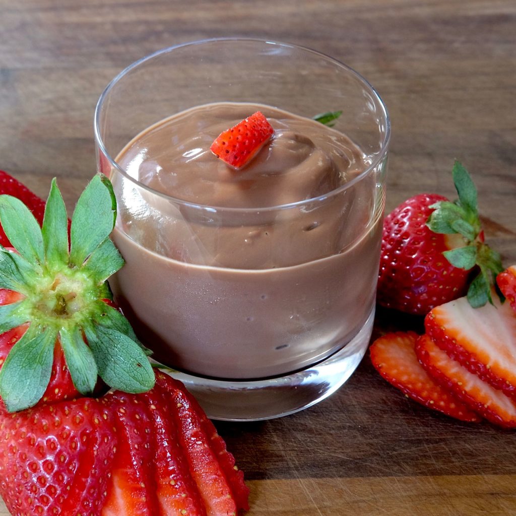 Chocolate Pudding made with Almond Milk - Mia's Cucina