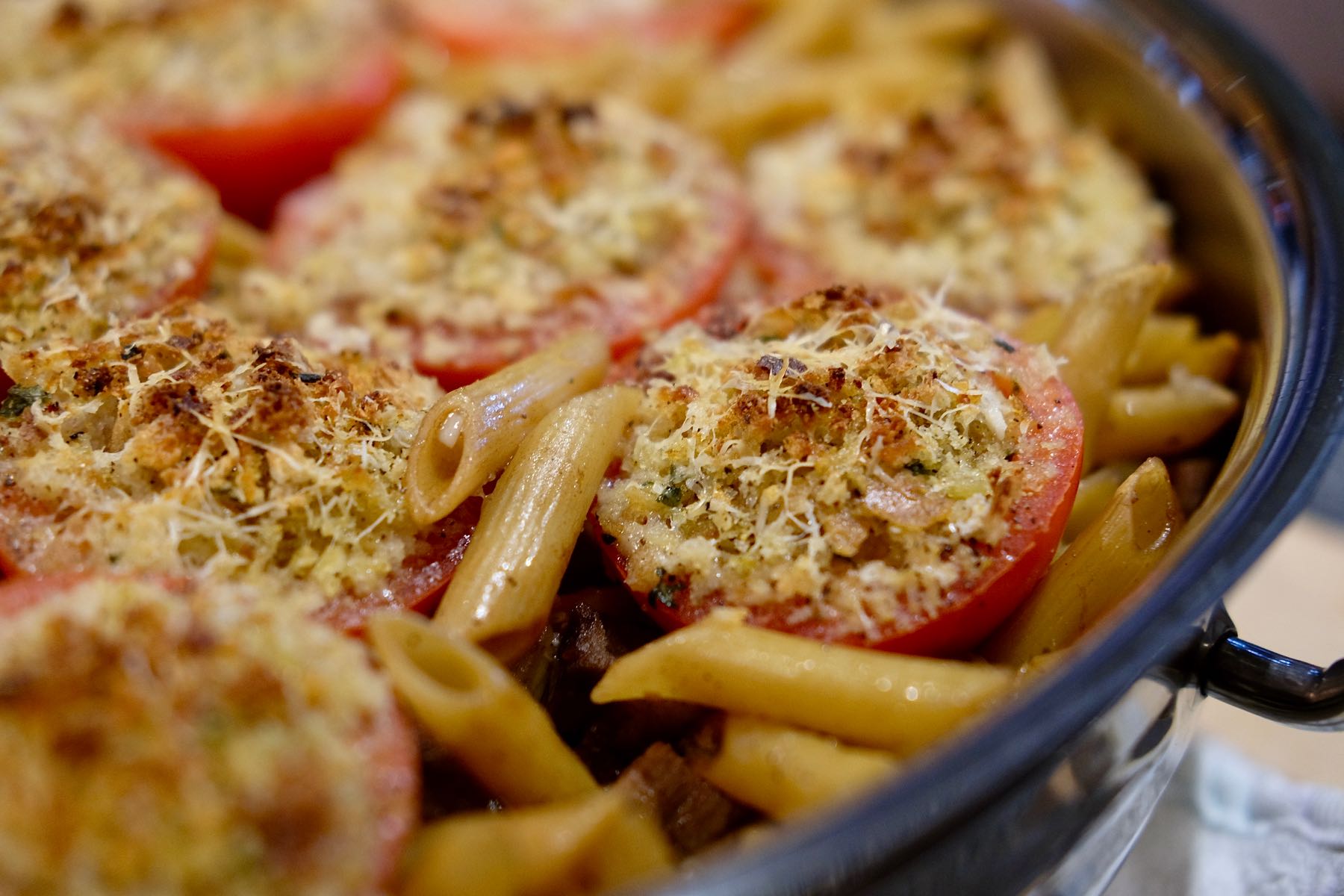 Stuffed Herb Tomatoes - Mia's Cucina