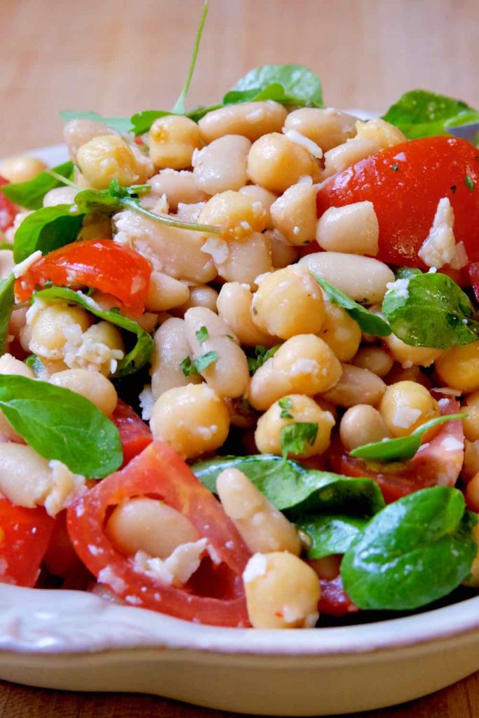 Easy and Delicious Sicilian Bean and Tomato Salad Recipe - Mia's Cucina