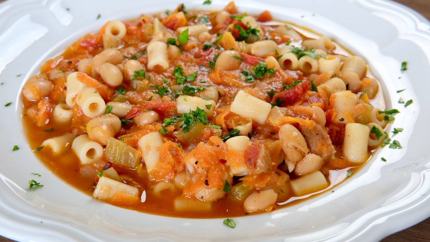 Pasta e Fagioli Makes a Quick Healthy Dinner - Mia's Cucina