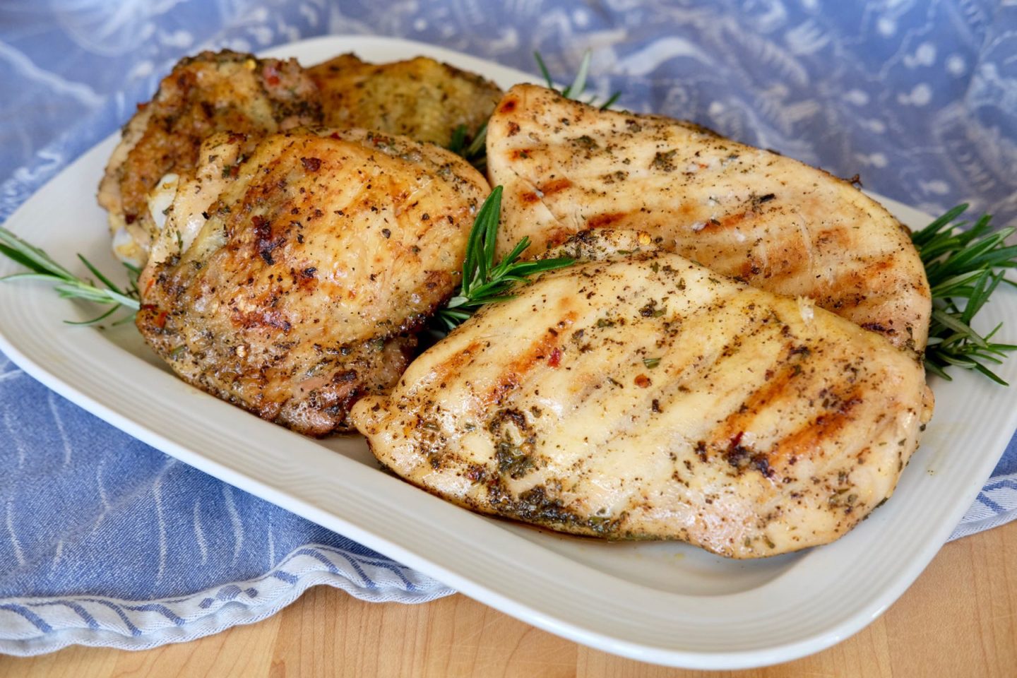 Grilled Mediterranean Chicken - Grilled Mediterranean Chicken