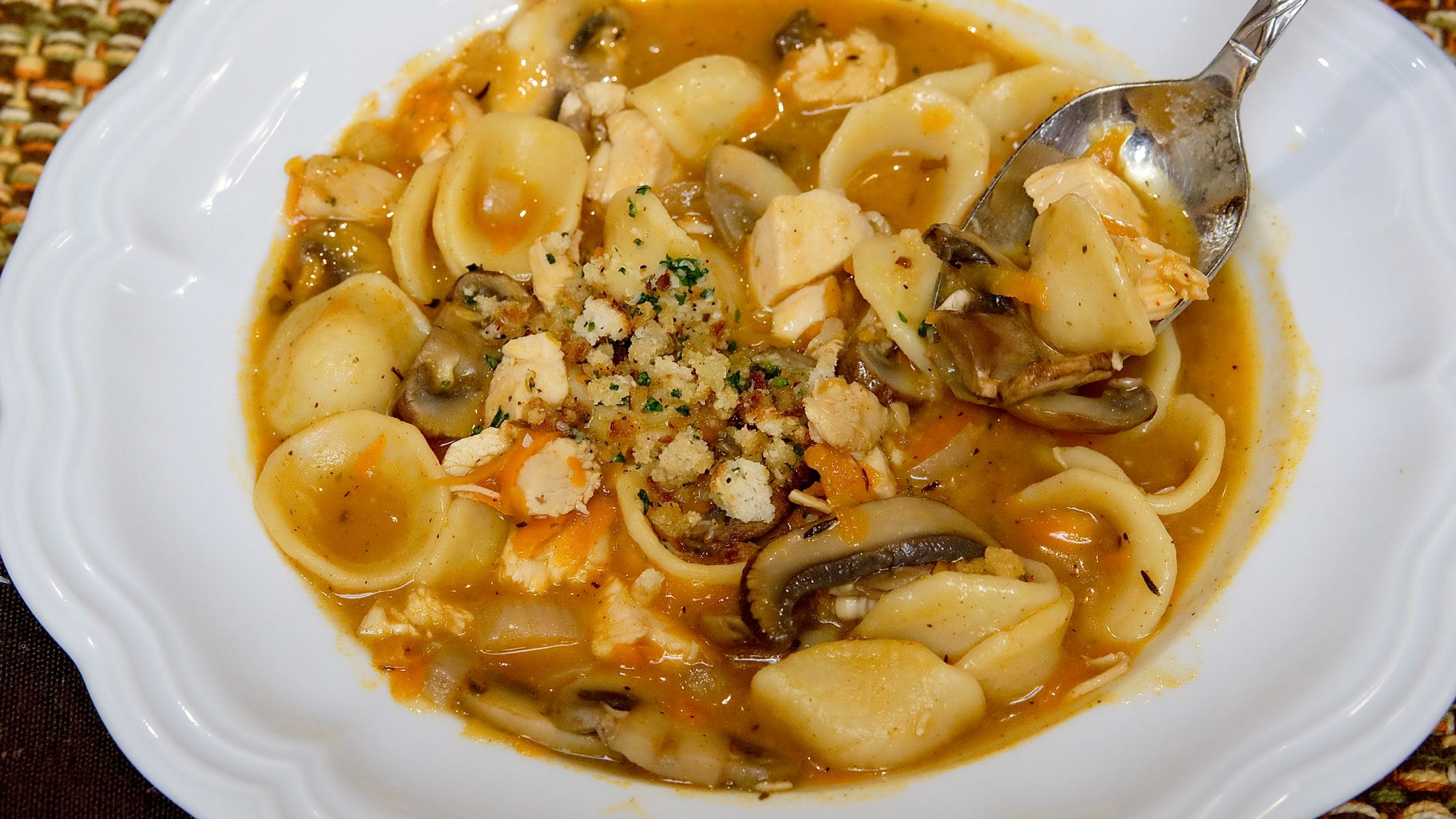 Easy Tetrazzini Soup With Turkey Mia S Cucina