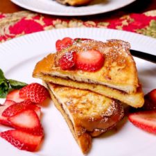 Nutella And Mascarpone Stuffed French Toast Mia S Cucina